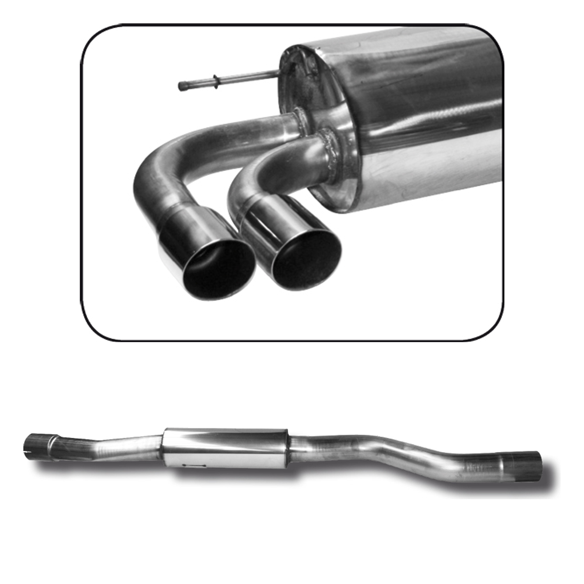 Bastuck Komplettanlage – BMW 2er F22 Coupé 2er F22 2.0l Turbo