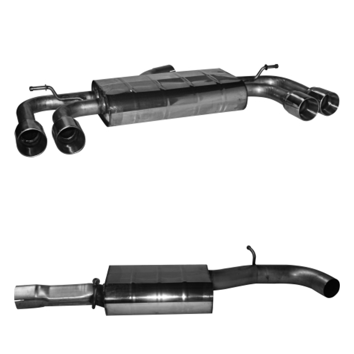 Bastuck Komplettanlage Quattro – Volkswagen Golf 7 Golf 7 R