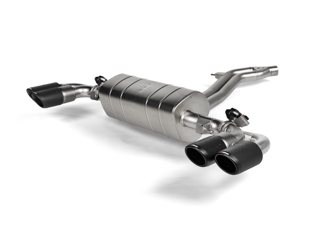 Akrapovic Evolution Abgasanlage Titan | Porsche Cayenne 536.2 E-Hybrid