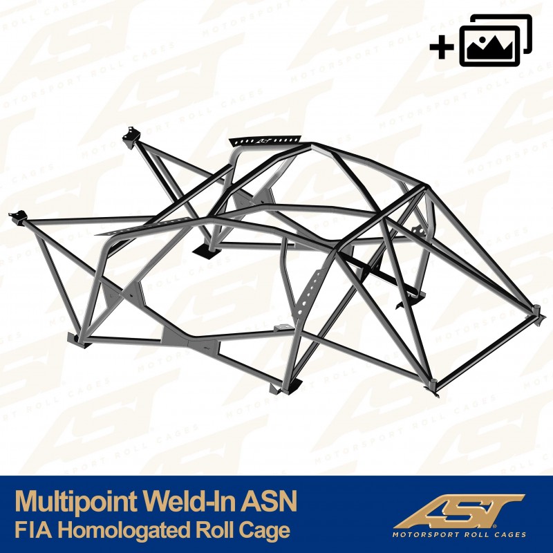 Kafig mit FIA-Homologation BMW 4-Series (F82) 2-door Coupe MULTIPOINT WELD IN ASN