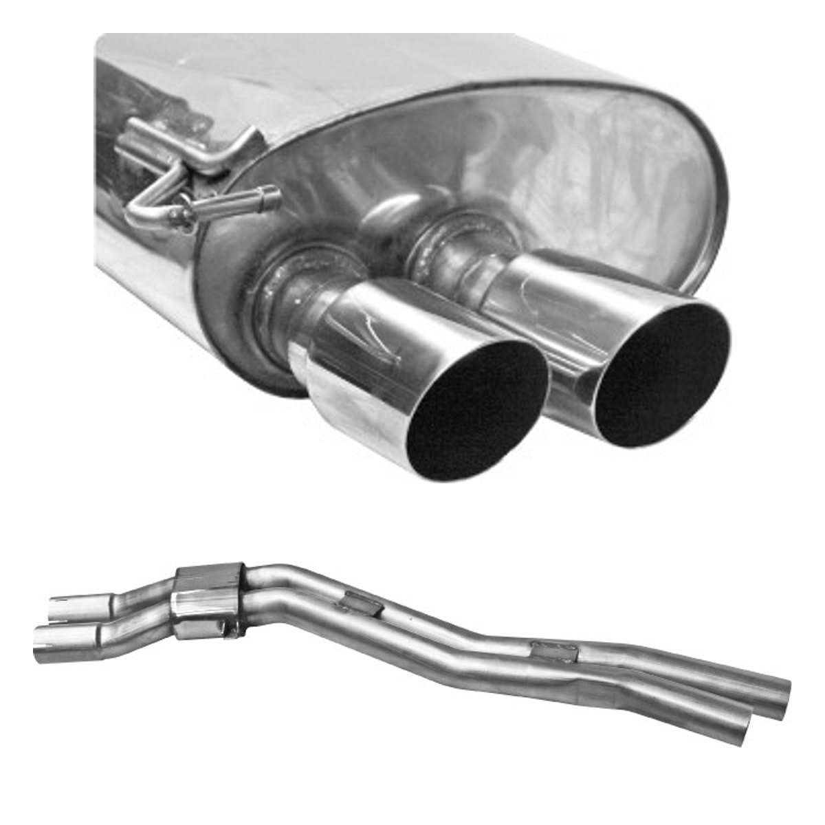 Bastuck Endschalldämpfer – BMW Z4 E89 Z4 E89 6 Zyl. sDrive23i/sDrive30i