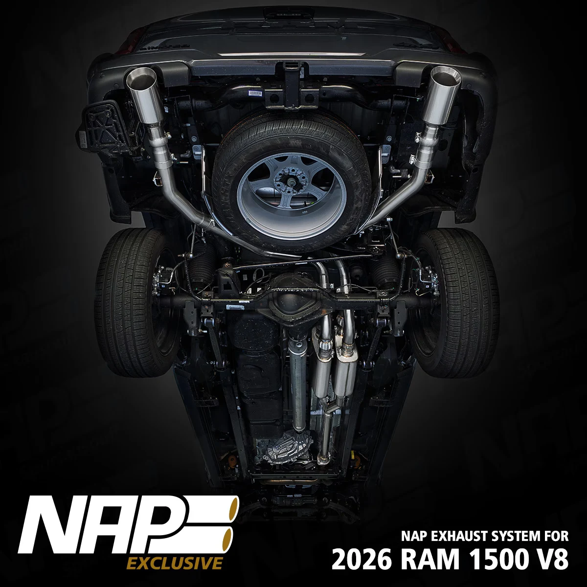 NAP Klappenauspuff passend für RAM 1500 (5.7L, V8 HEMI, 2026+)