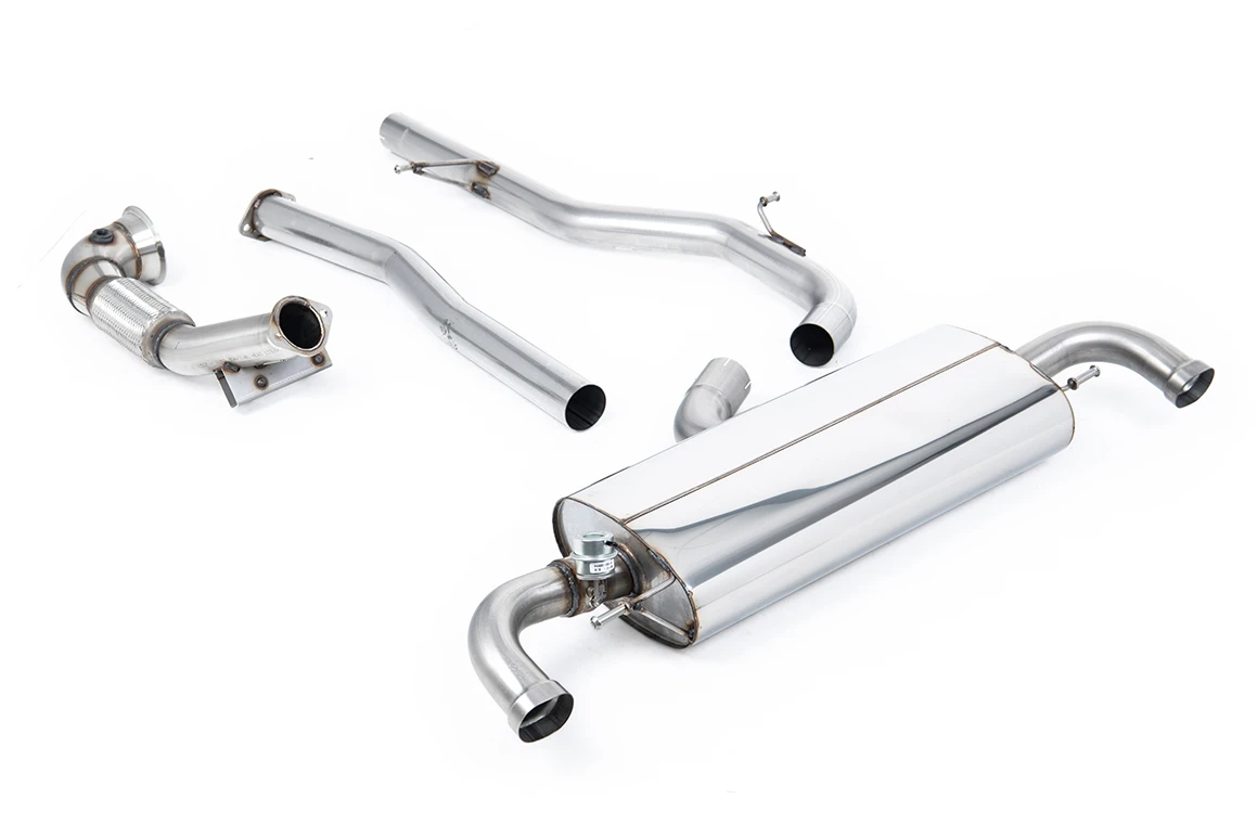 Milltek Klappen Auspuffanlage passend für Audi TT Mk2 TT RS 2.5 TFSI quattro ohne High-Flow-Sportkatalysator