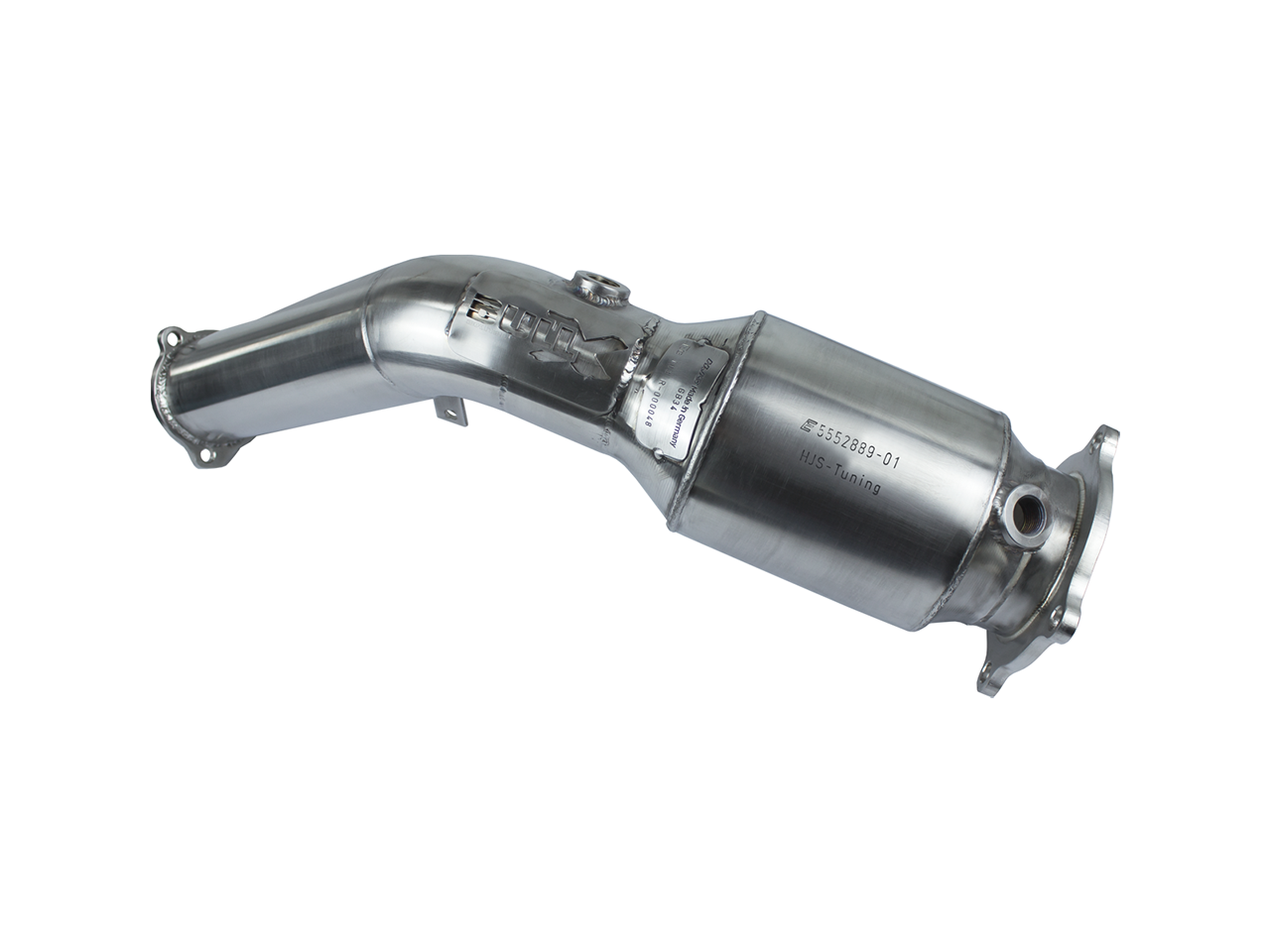 Bull-X Downpipe 3" Audi A4/A5 B8 2.0 TFSI (mit ECE*) - Euro 5 Vorfacelift / Facelift / inkl. 100 Zellen Sportkat (ohne Betriebserlaubnis)