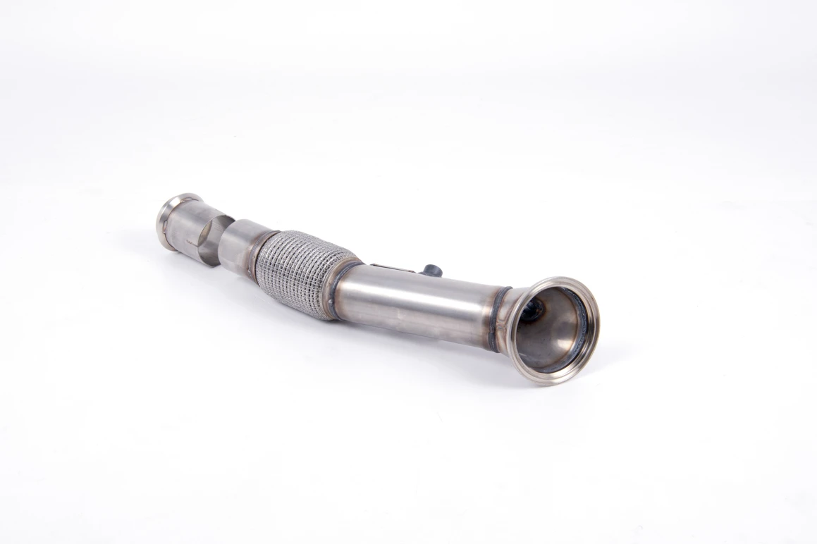 Milltek Sport Downpipe (ohne Kat) passend für BMW 2 Series M240i Coupe G42 XDrive & 3 Series G20 G21 M340i Saloon & Touring & Z4 G29 3.0 I6 & Toyota Supra A90 Coupe 3.0 80mm