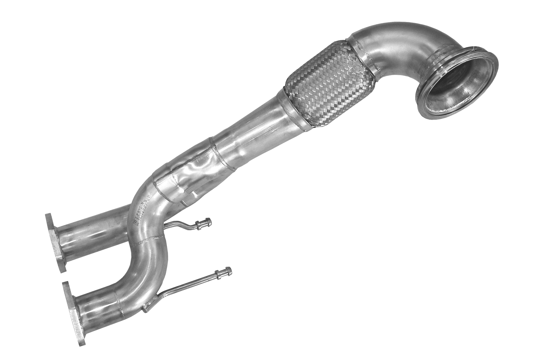 BN-Pipes Vorkat Ersatzrohr Audi TTRS 8J Quattro Edelstahl 85/70mm