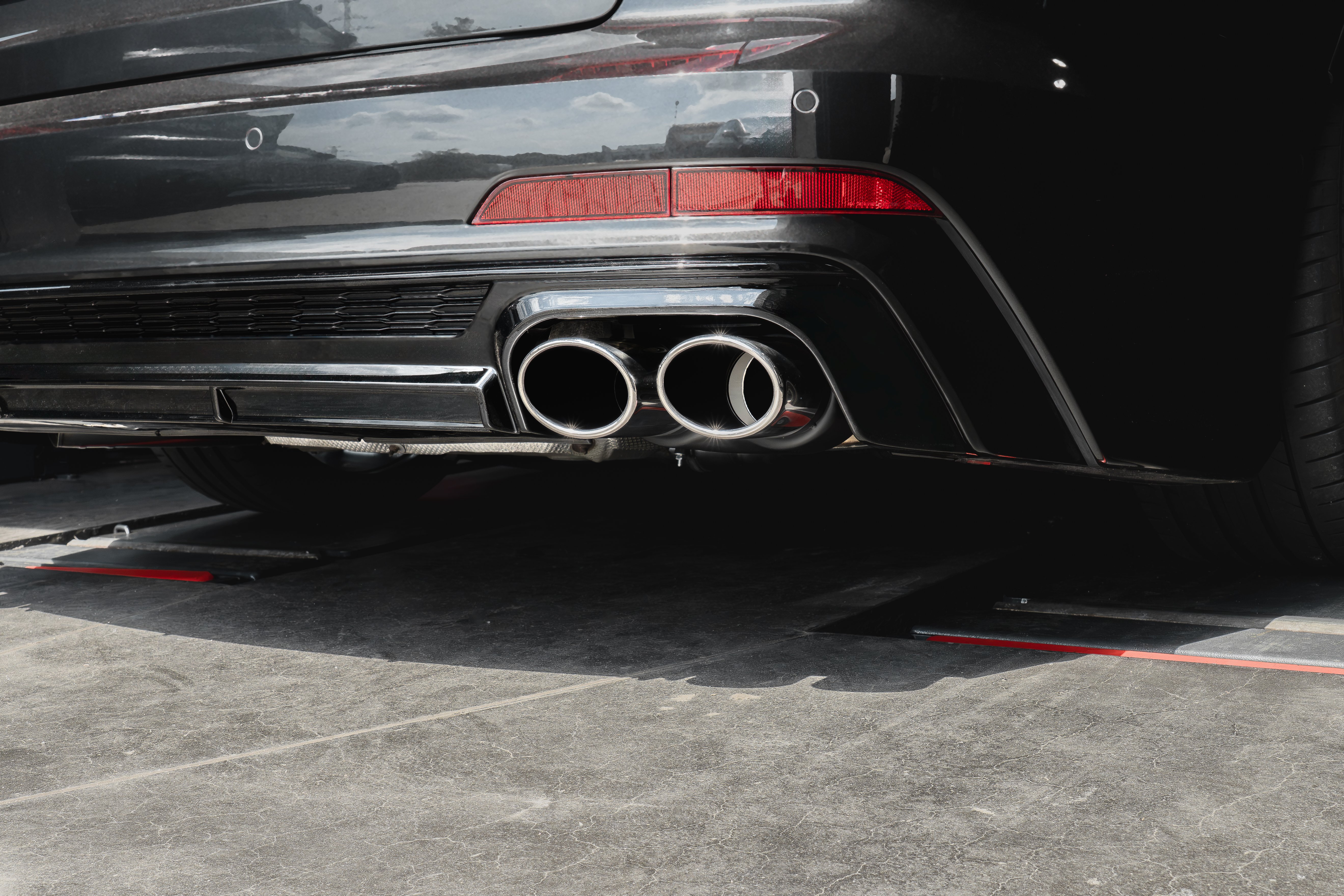 Heckschürzenumbausatz Audi A6 C8 Limo