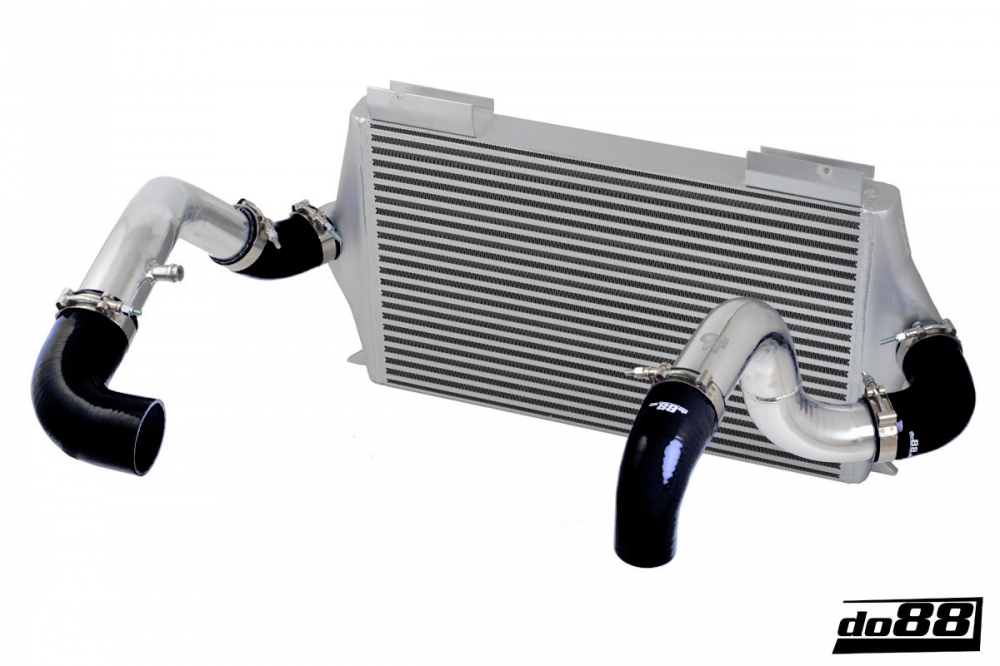 do88 BigPack Ladeluftkühler Druckrohr 63mm Volvo 940 960 Turbo Klimaanlage