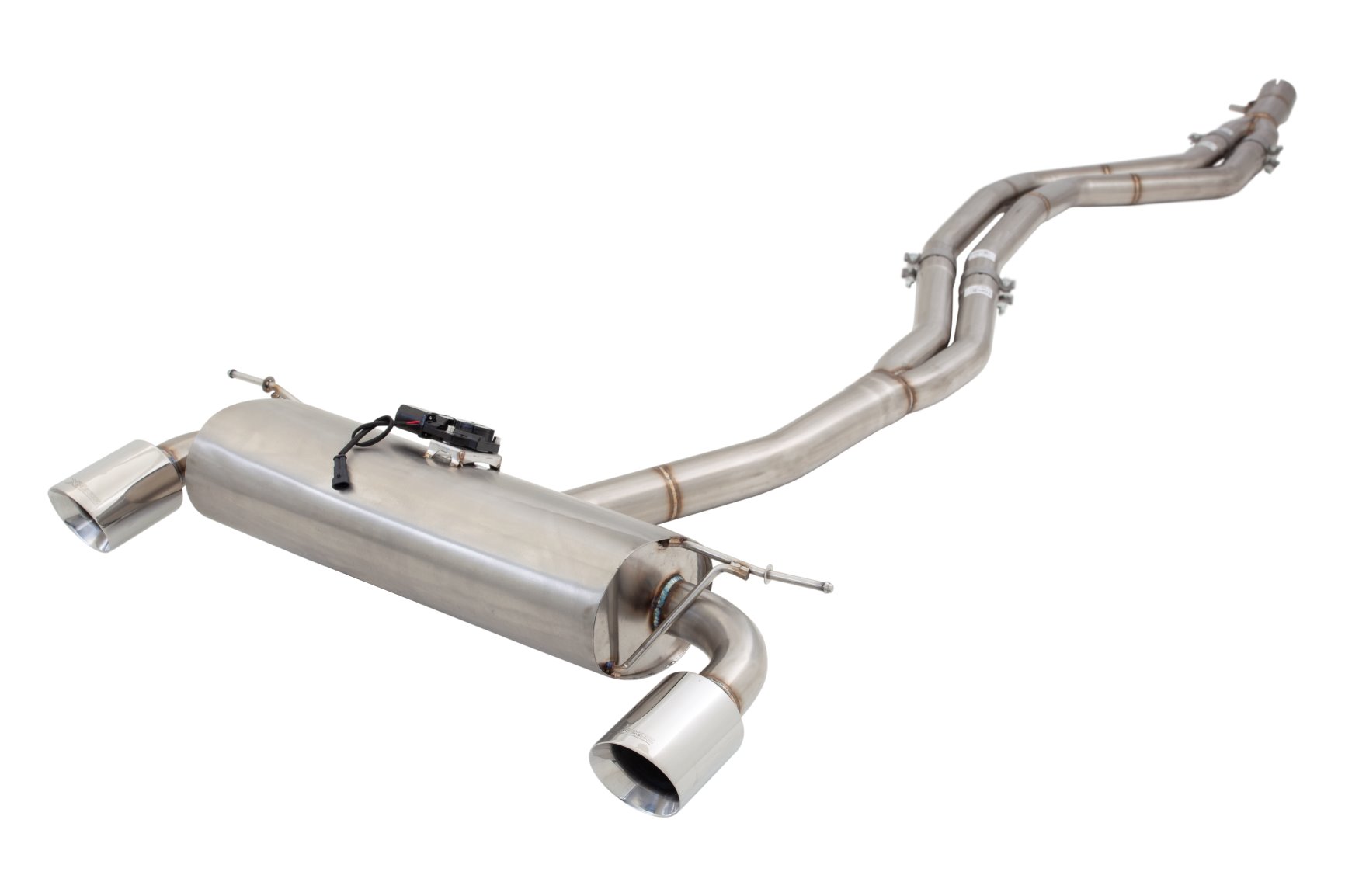 XFORCE Abgasanlage BMW 1er F20 M140i 16–19 – Edelstahl, Varex