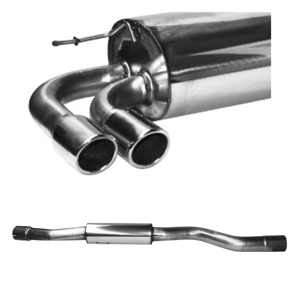 Bastuck Komplettanlage – BMW 4er F32/F33/F36 4er F32/F33/F36 2.0l Turbo außer Facelift