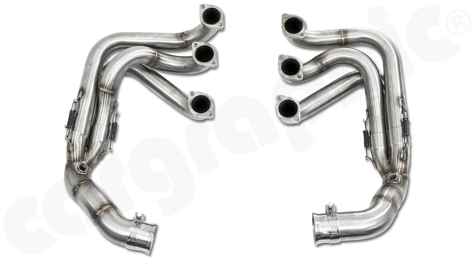 Cargraphic RACING Fächerkrümmersatz Porsche 911 / 964 / 993 45mm Primärrohr