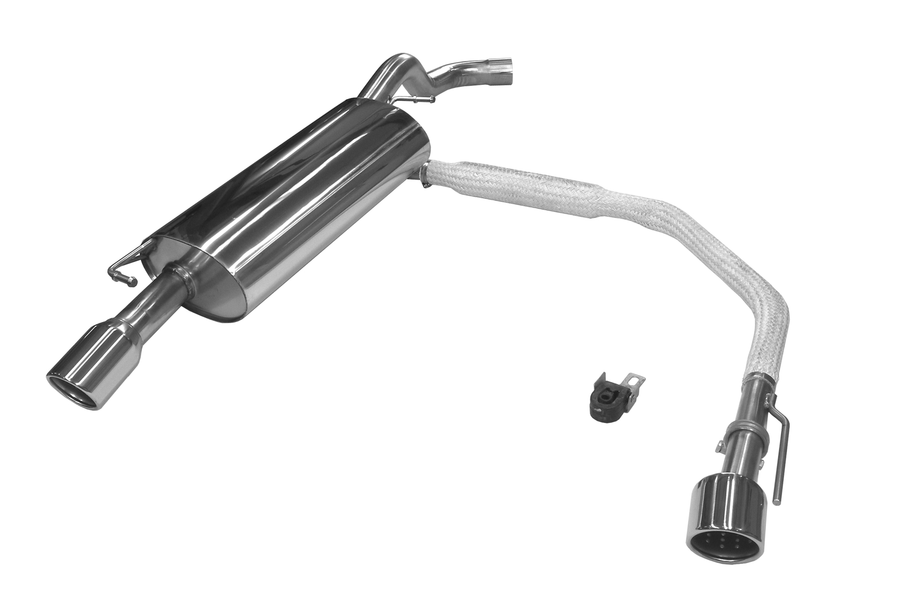 BN-Pipes Endschalldämpfer R32 Style VW Golf 4 GTI Typ 1J eintragungsfrei