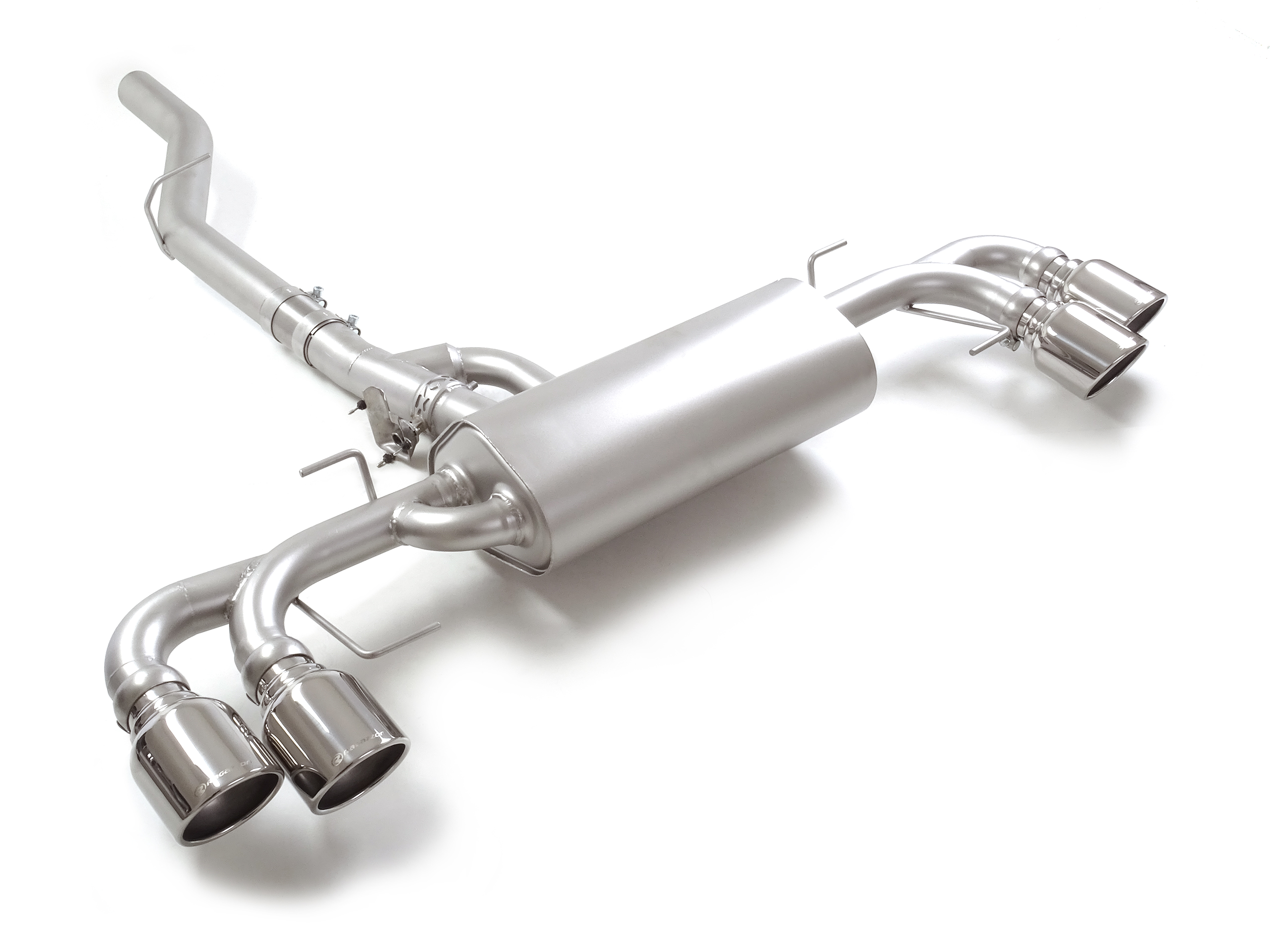 Sportauspuff Maserati Grecale GT 2.0 Turbo 2x114mm Klappe ECE | Ragazzon