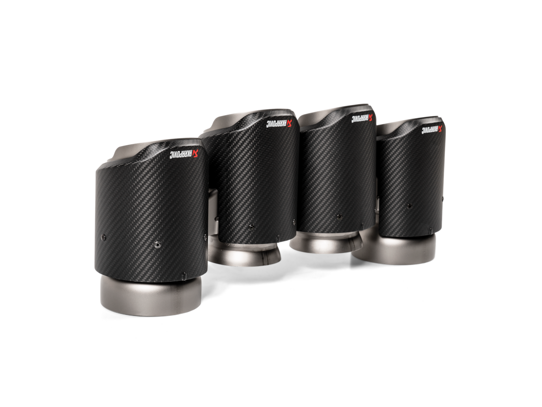 Endrohr-Set (Carbon) X3M