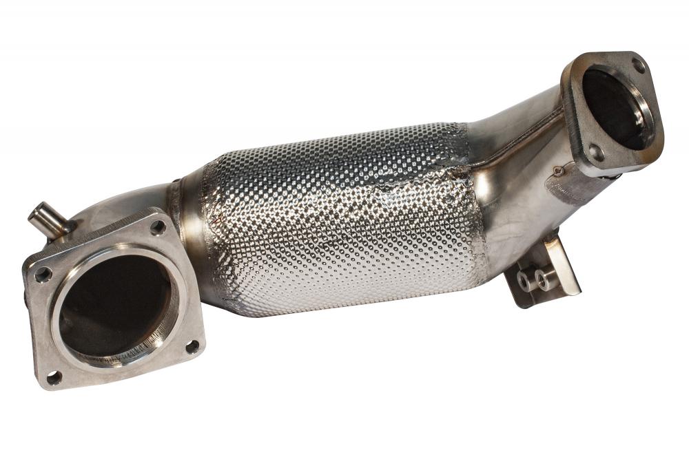 HJS Downpipe ECE 89/70mm 300 cpsi Hyundai i30N Performance