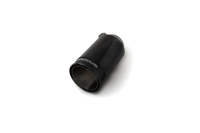 1 Endrohr Ø 98 mm Street Race Black Chrome, mit einstellbarem Kugelanschluss