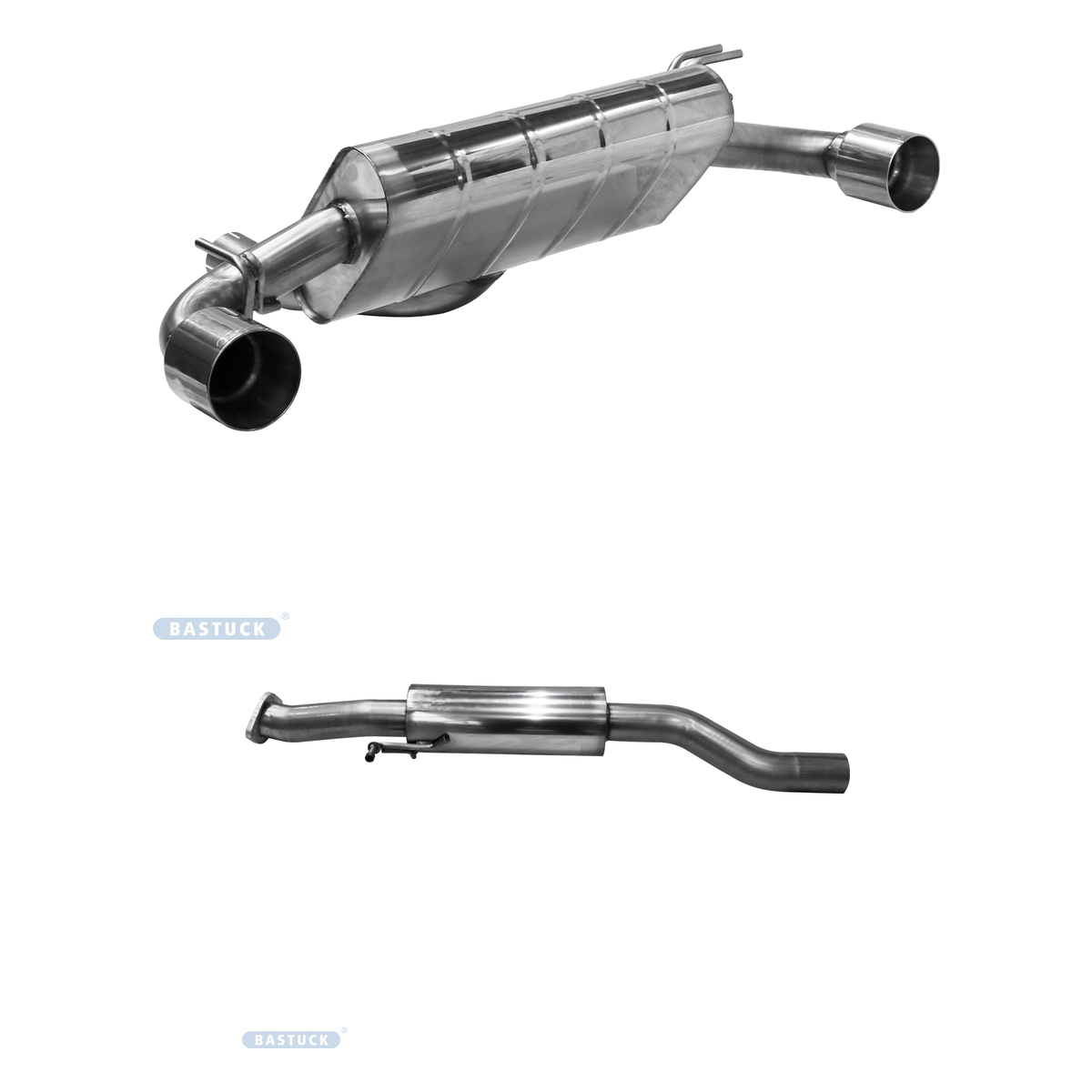 Bastuck Komplettanlage Twin – Toyota GR Yaris GR Yaris ab 2020