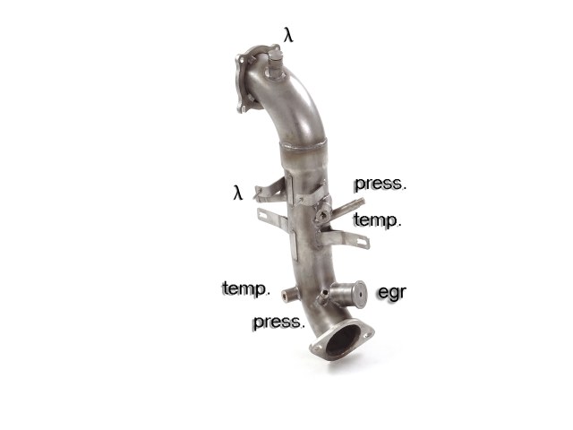 Downpipe Alfa Romeo Giulia 2.0 Turbo Q4 | Ragazzon