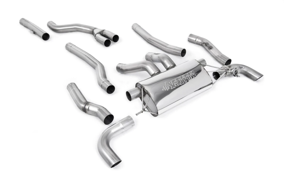 Milltek Sport Auspuffanlage passend für BMW M240i Coupe G42 ab Kat - für OE-Auslass