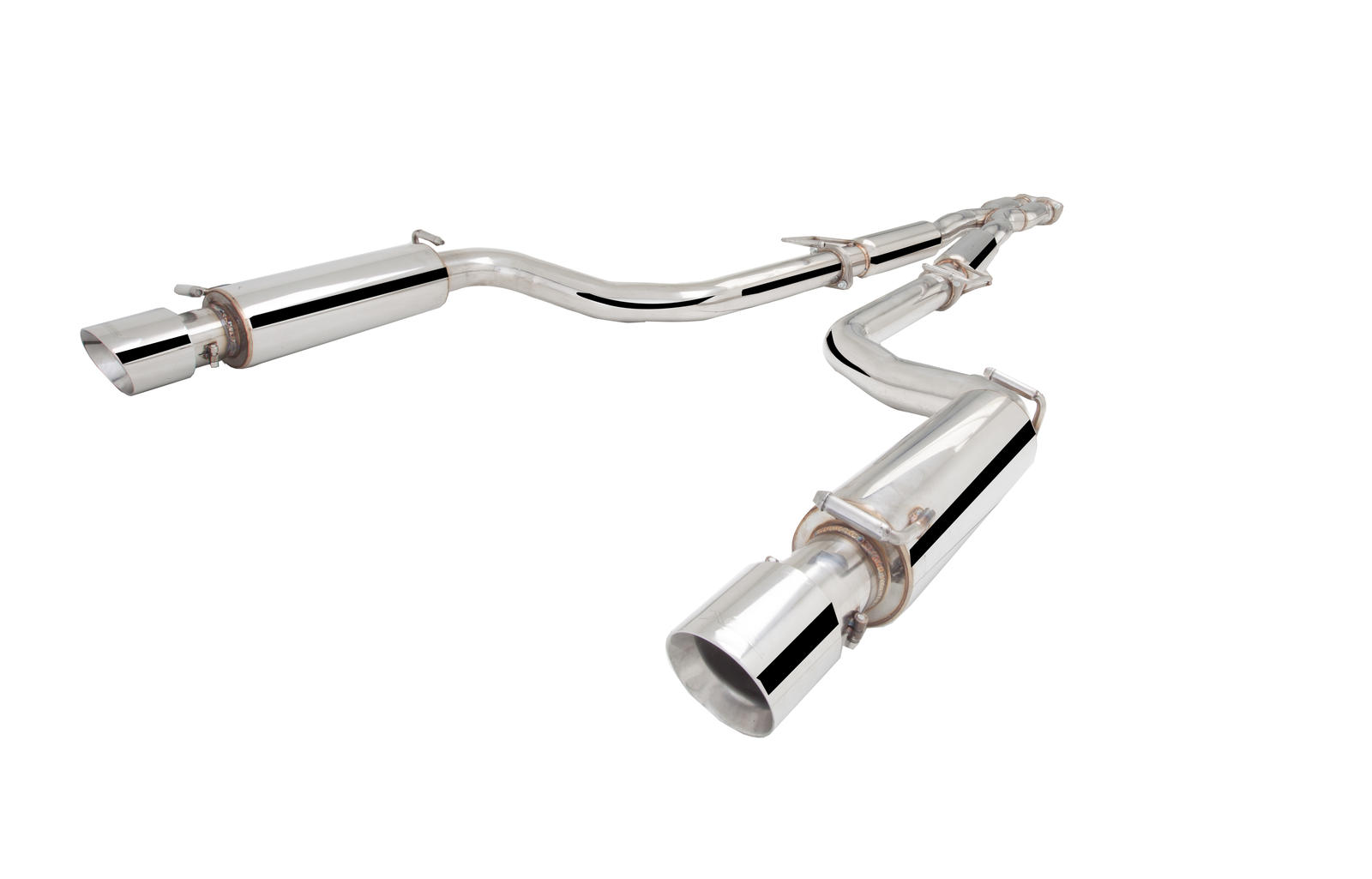 XFORCE Abgasanlage Chrysler 300C 6.4L SRT-8 12–18 – Edelstahl