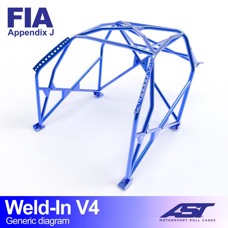 Kafig  VOLKSWAGEN Vento (Mk3) 4-door Sedan WELD IN V4