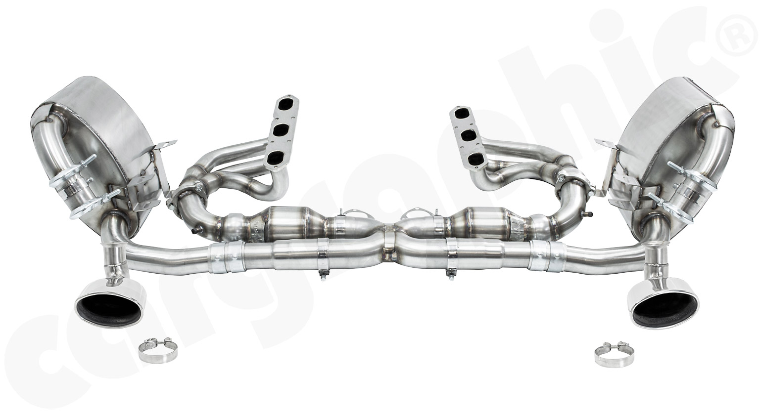 Cargraphic Abgasanlage Porsche 996.2 Carrera 3,6l Super Sound