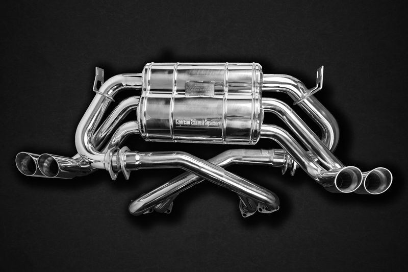 Capristo Abgasanlage Ferrari Testarossa 1985–1987 (ohne OEM Kats)