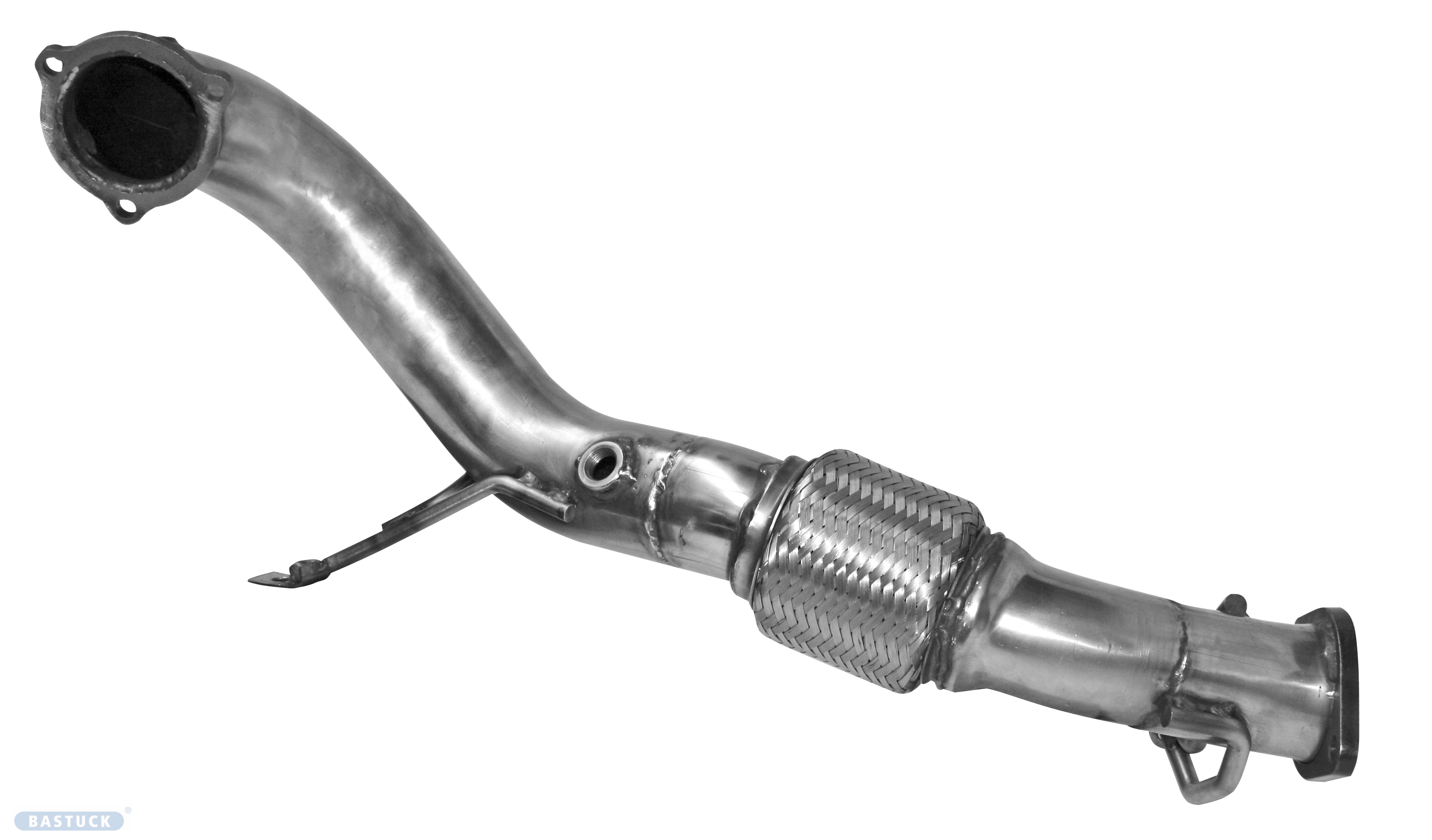 Downpipe/ Ersatzrohr für Haupt-Katalysator (Dieser Artikel ist nicht für die Nutzung im öffentlichen Straßenverkehr zulässig - Einsatz nur für Rennsportzwecke!)