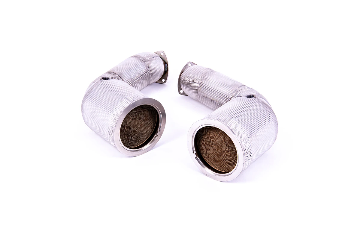Milltek Sport Downpipe passend für Audi RS3 Saloon Sedan & RSQ3 2.5T Sportback & SUV & SQ8 4.0 V8 Bi-Turbo & RSQ8 76,2mm