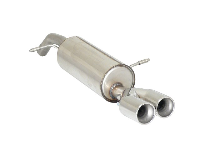 Sportauspuff Citroen DS3 1.6 THP 2x80mm rund ECE | Ragazzon
