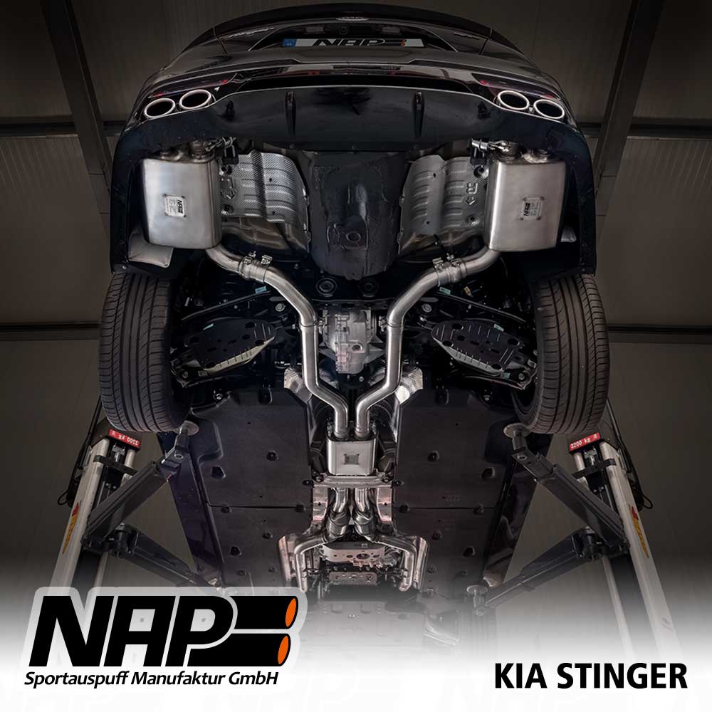 NAP Klappenanlage passend für Kia Stinger