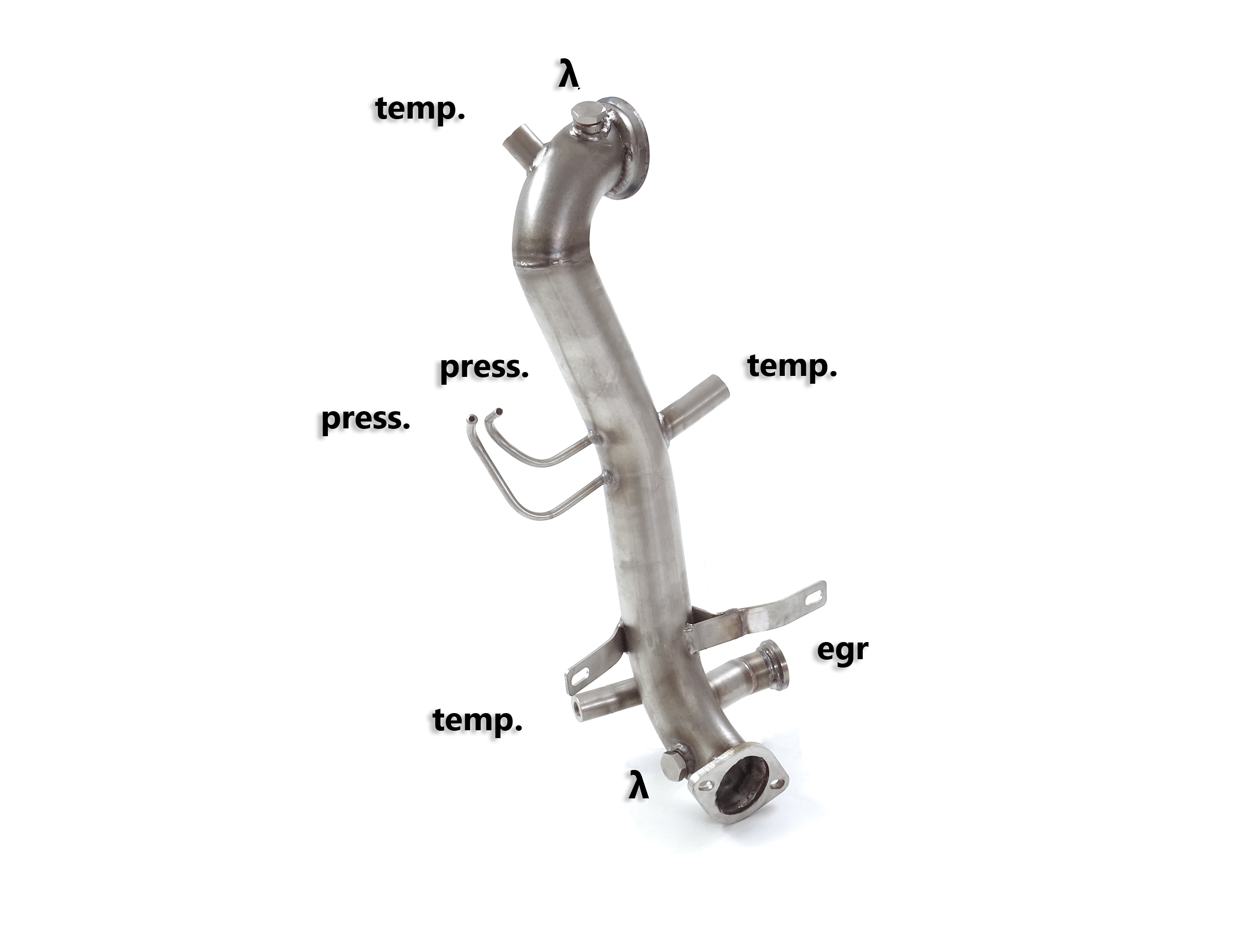 Downpipe + DPF-Ersatzrohr Set Alfa Romeo Giulietta 1.6 JTDm2 | Ragazzon