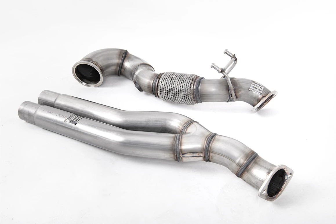 Milltek Sport Downpipe (ohne Kat) passend für Audi RS3 8V 8Y & Audi TT Mk3 TTRS 2.5TFSI Quattro