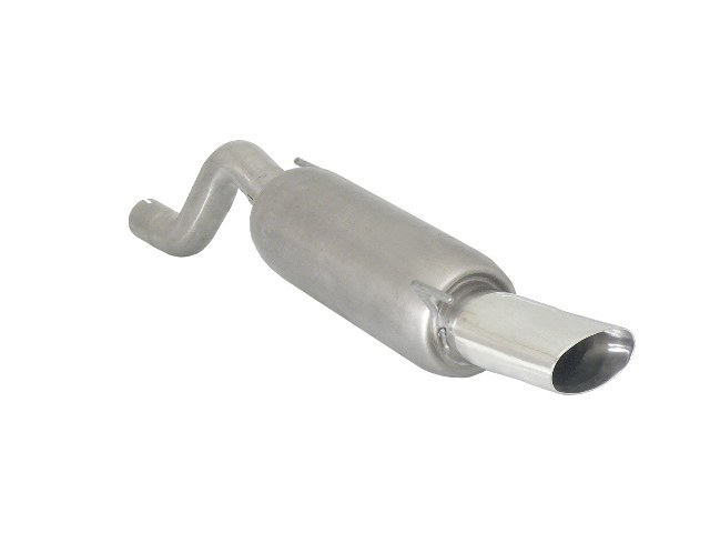 Sportauspuff Opel Corsa E 1.4 110x65mm oval ECE | Ragazzon