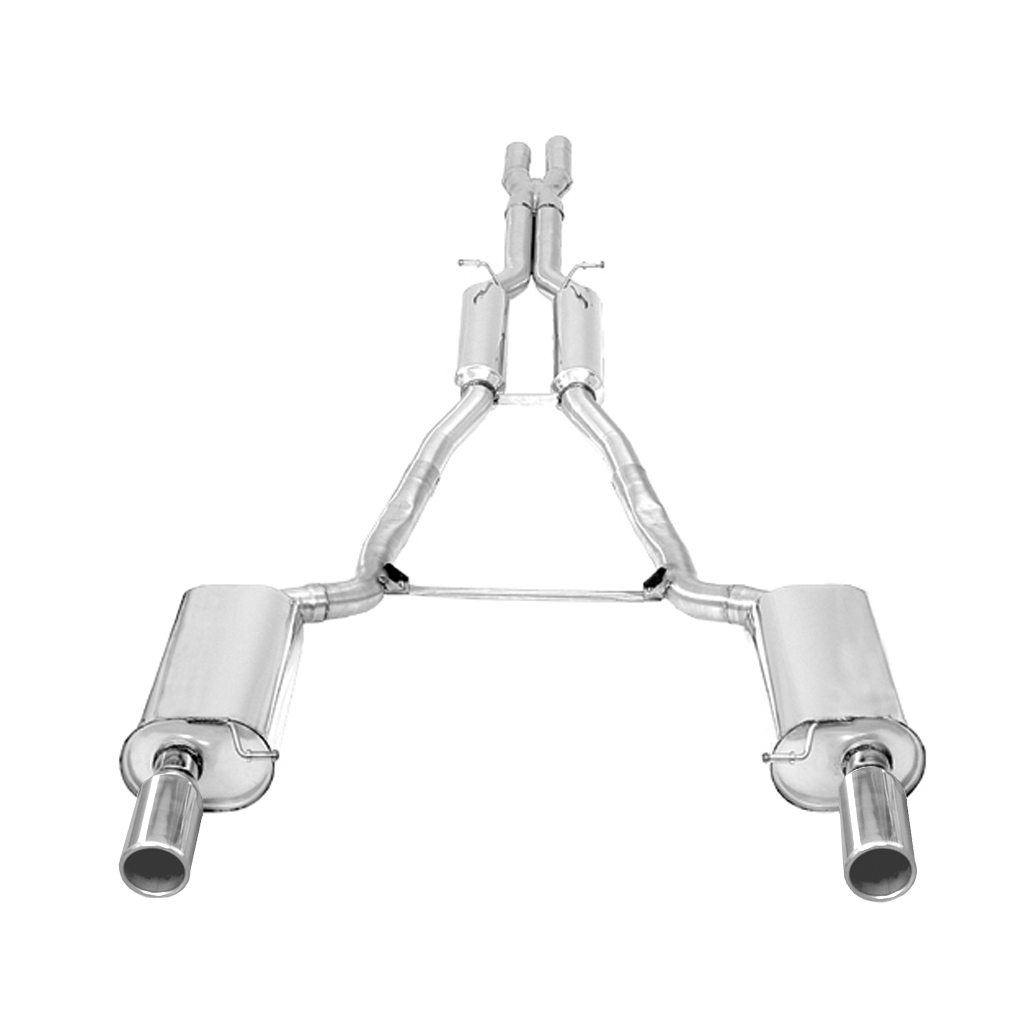 BN-Pipes Sportauspuff Audi S6 A6 4B Quattro Edelstahl mit Gutachten