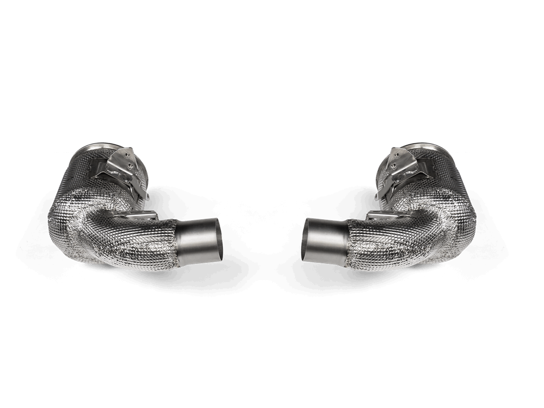 Akrapovic Link Pipe mit Kat Edelstahl | Porsche 911 Turbo 992