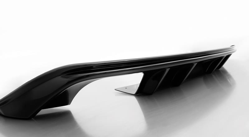 Remus Heckschürzeneinsatz schwarz glänzend für Seat Leon 5F FR