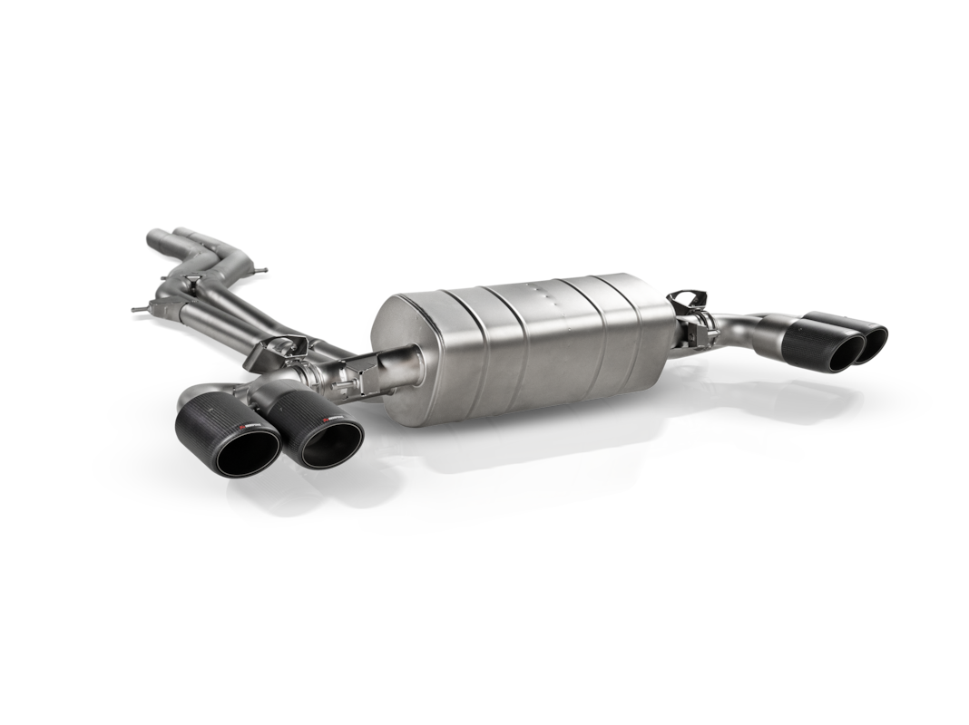 Akrapovic Evolution Abgasanlage Titan | Porsche Cayenne 536.2 Turbo