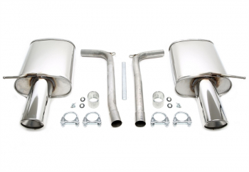 TA Technix Duplex Abgasanlage Audi A4 Quattro 8E-B7