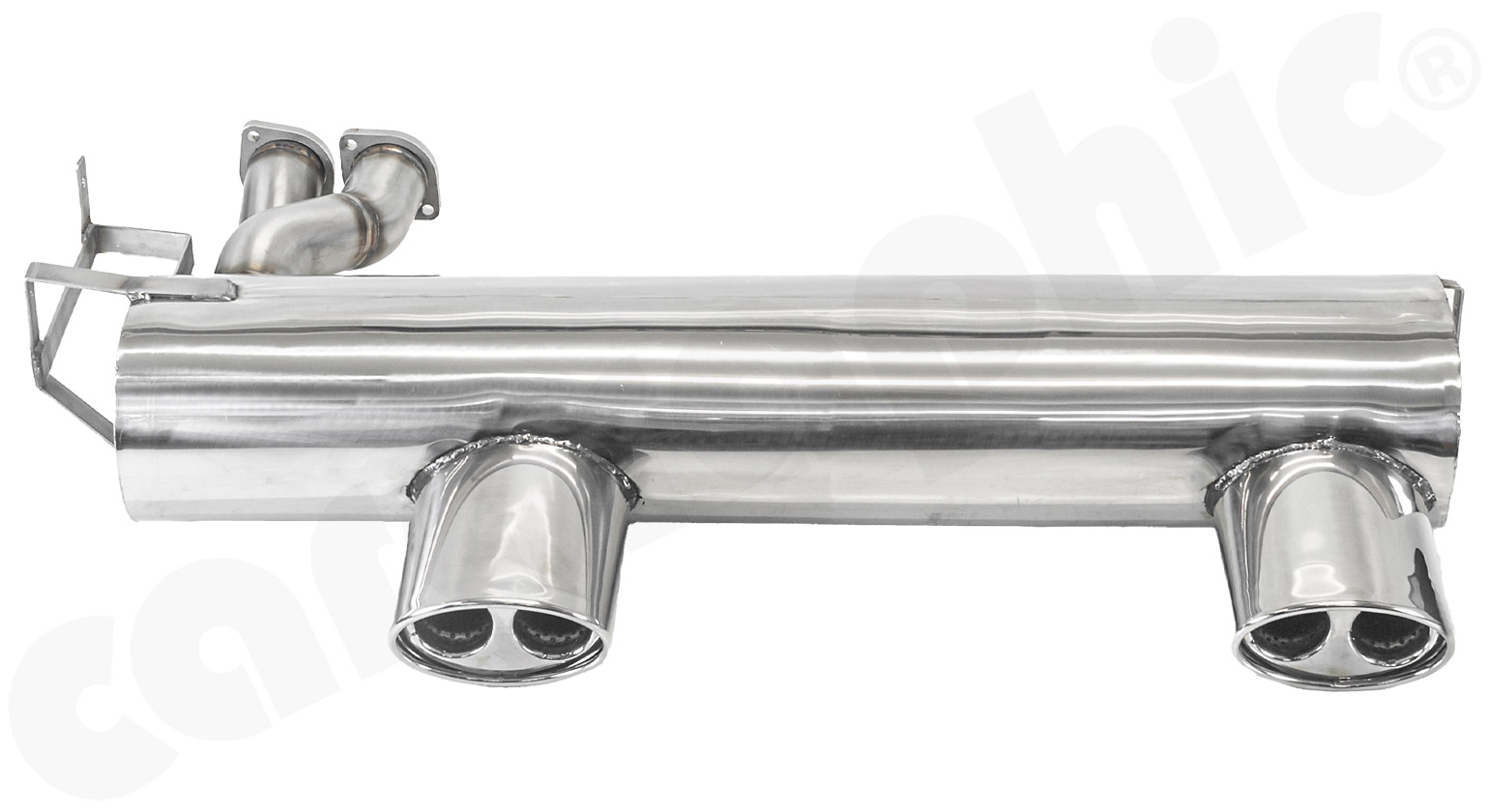 Cargraphic Endschalldämpfer BMW E46 M3 2x150x95mm oval