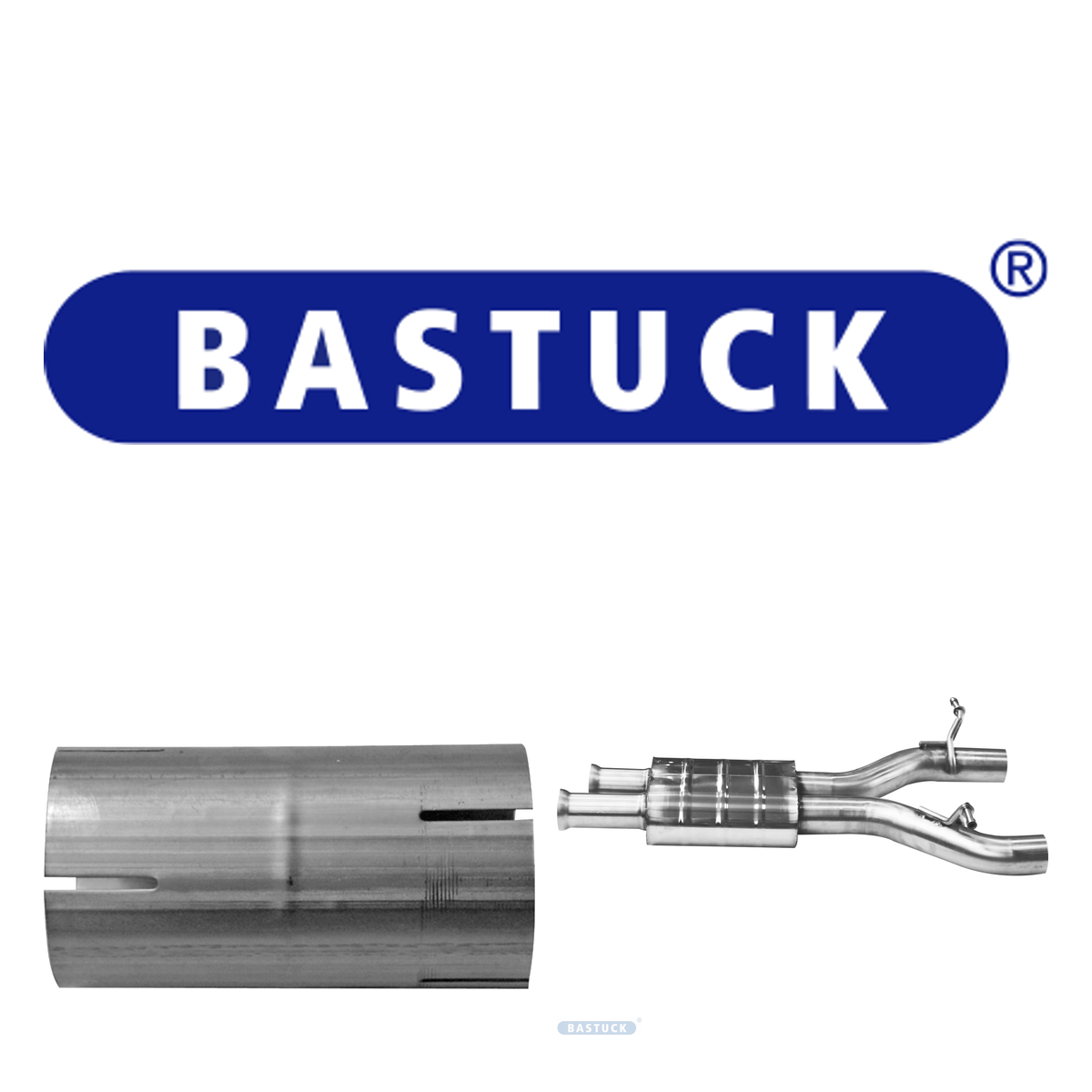 Bastuck Komplettanlage Quattro – Mercedes SLK SLK 350 (R172) ab 2011