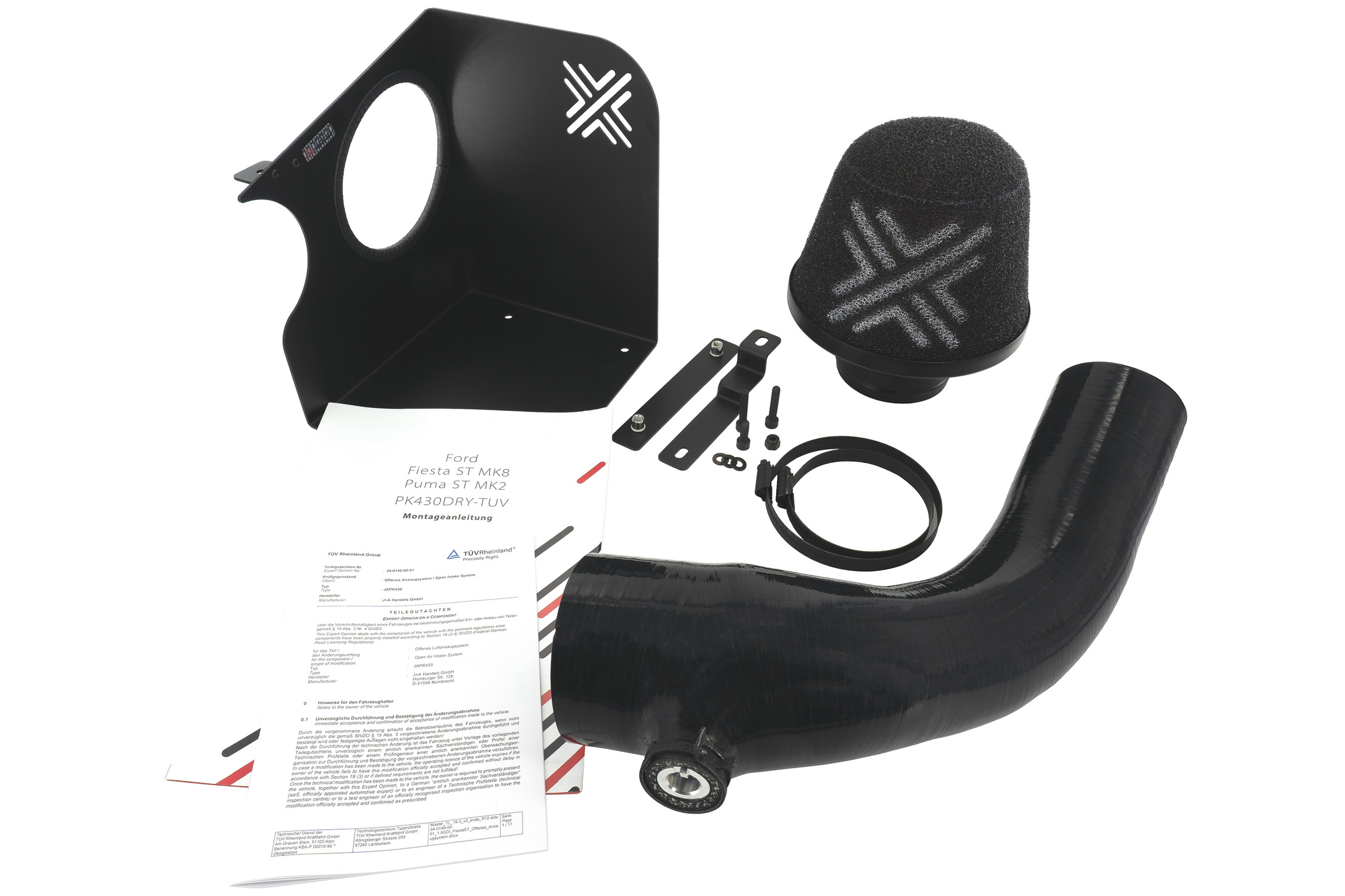 Pipercross Performance Ansaugkit Ford Fiesta ST MK 8 / 8.5 / Puma ST MK2 PK430DRY