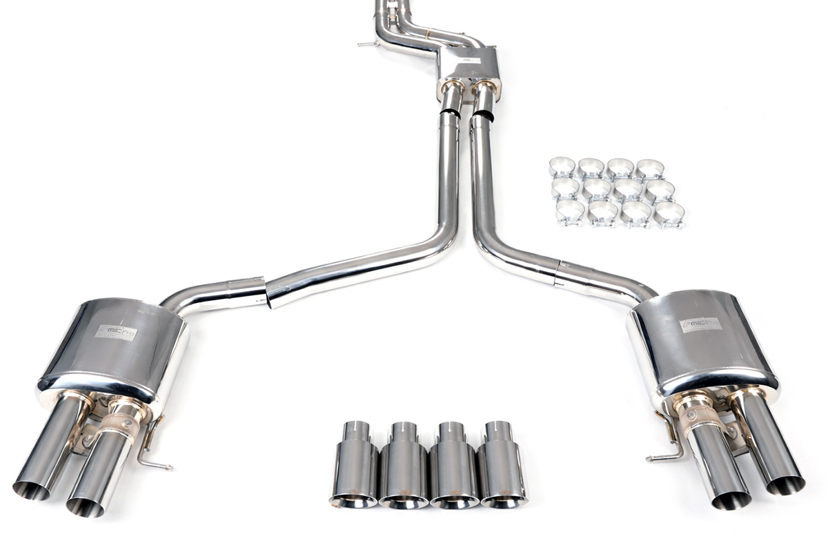 Abgasanlage Audi S4 B8 B8.5 3.0 TFSI 09–16