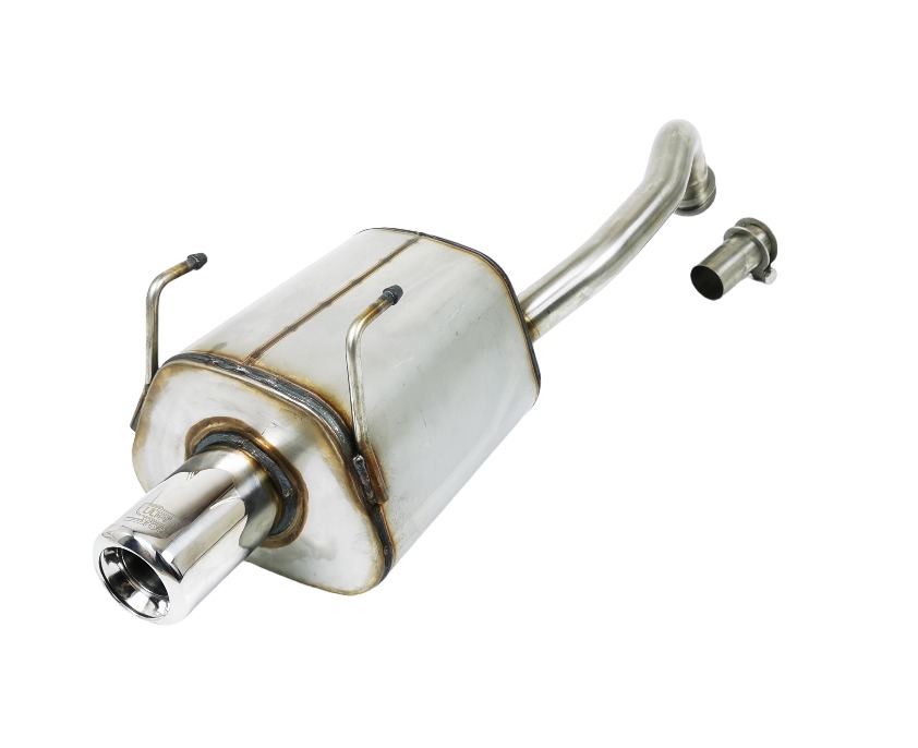 Ulter Sport Edelstahl EG Sportauspuff für Fiat 500 (2007-2015) Hatchback 1,4i 74 kW
