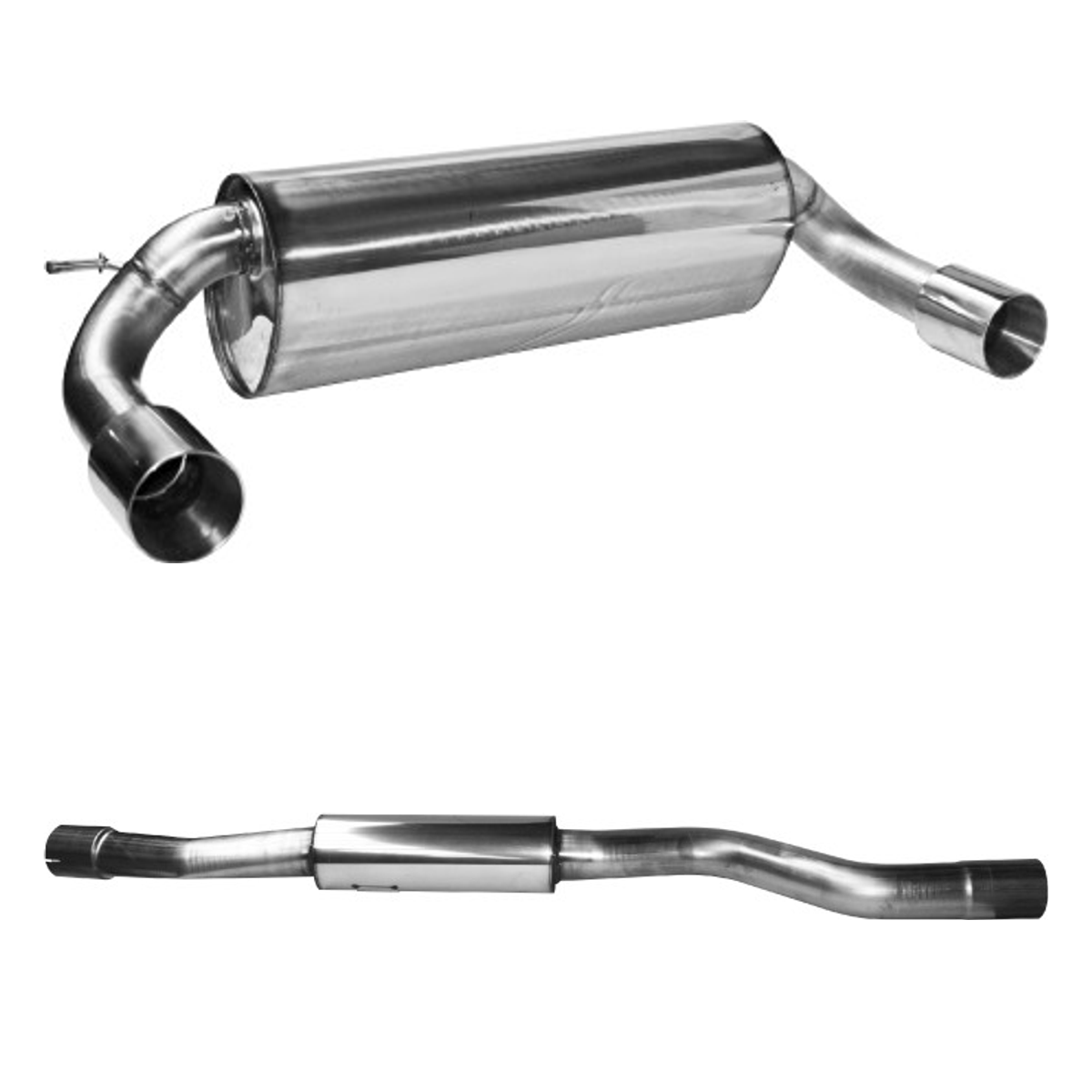 Bastuck Komplettanlage Twin – BMW 4er F32/F33/F36 4er F32/F33/F36 2.0l Turbo außer Facelift