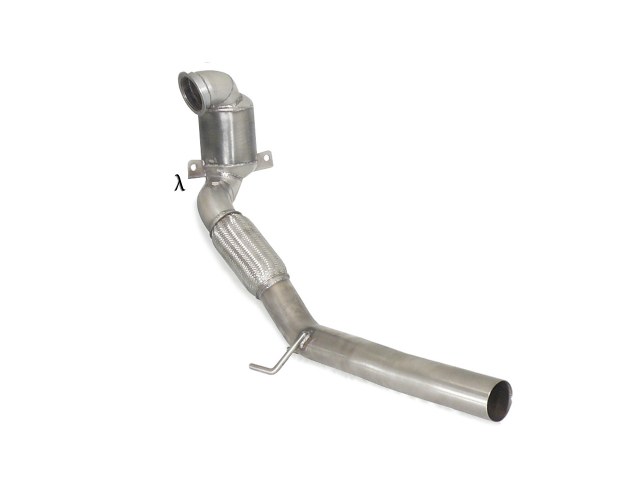 Downpipe VW Polo 6 GTI 2.0 TSI Metallkat 300cpsi | Ragazzon