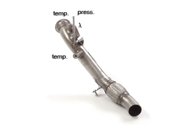 Downpipe + DPF-Ersatzrohr Set BMW 520d F10 F11 | Ragazzon