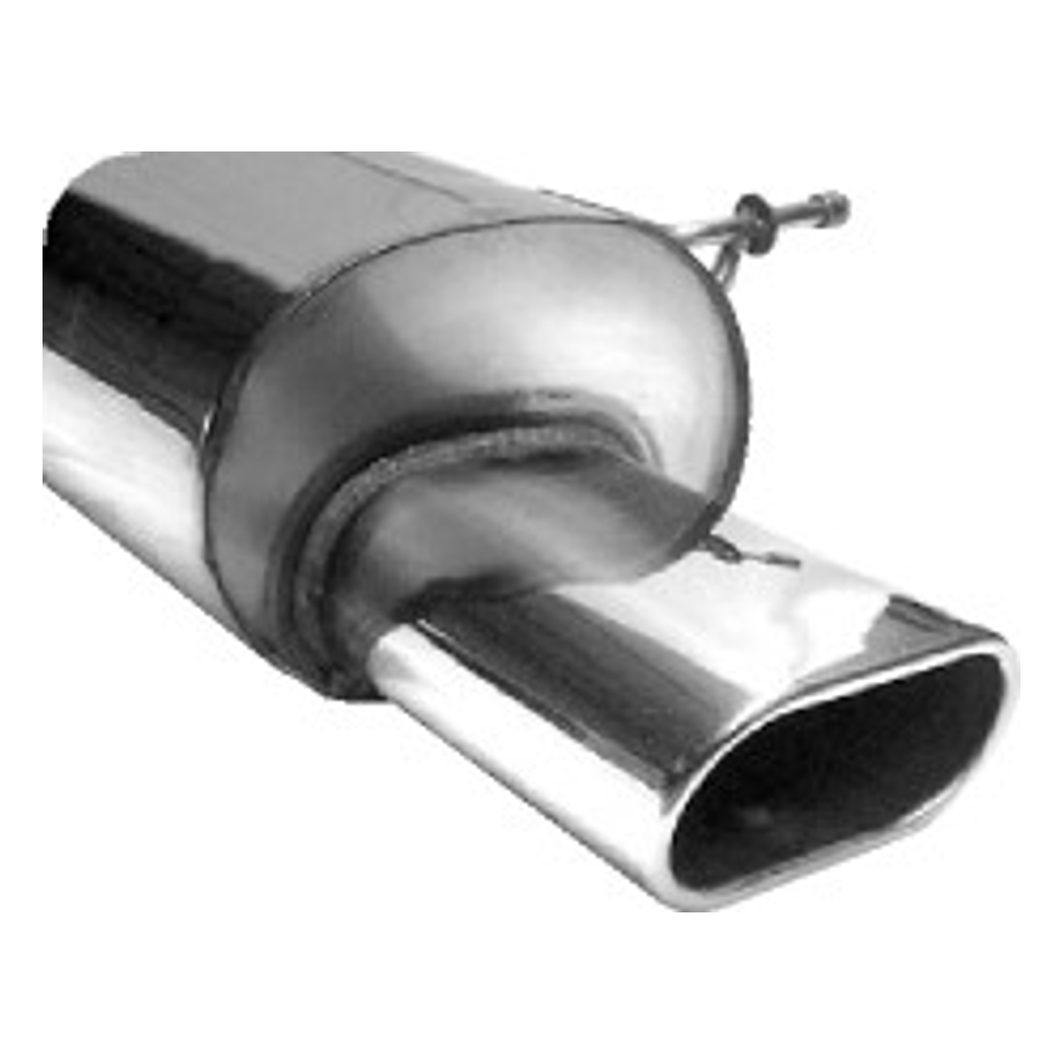 Bastuck Endschalldämpfer Single – Ford Fiesta Fiesta JH1 + JD3 (Bj. 2001-2008)