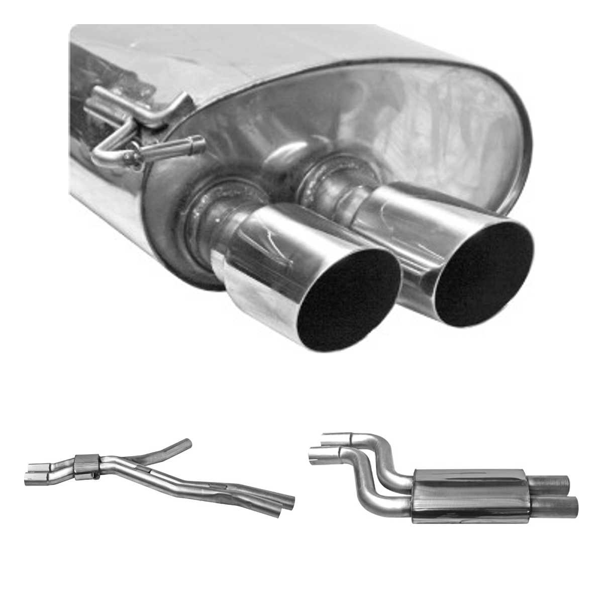 Bastuck Komplettanlage Quattro – BMW Z4 E89 Z4 E89 6 Zyl. sDrive23i/sDrive30i