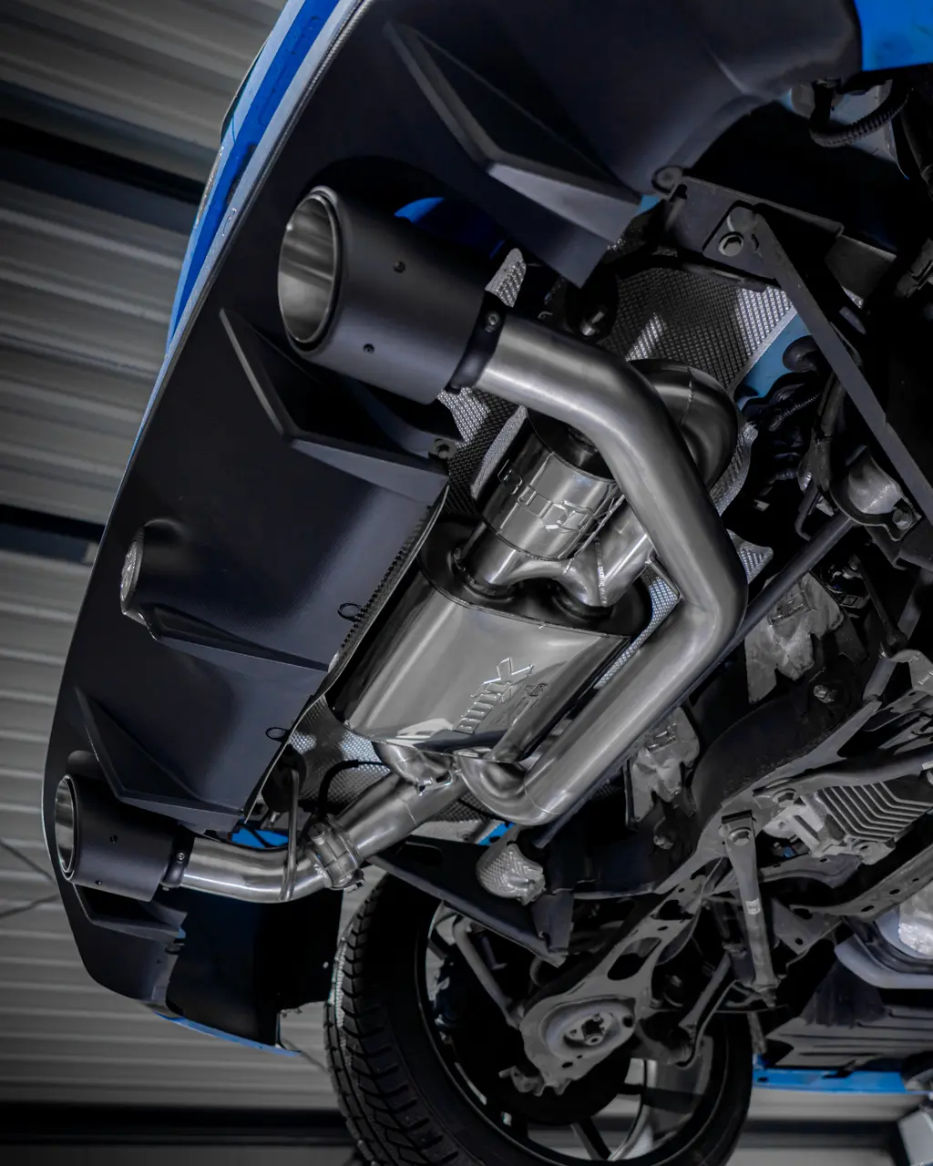 EGO-X Abgasanlage 3" Ford Focus RS Mk.3 350PS (mit ECE*)